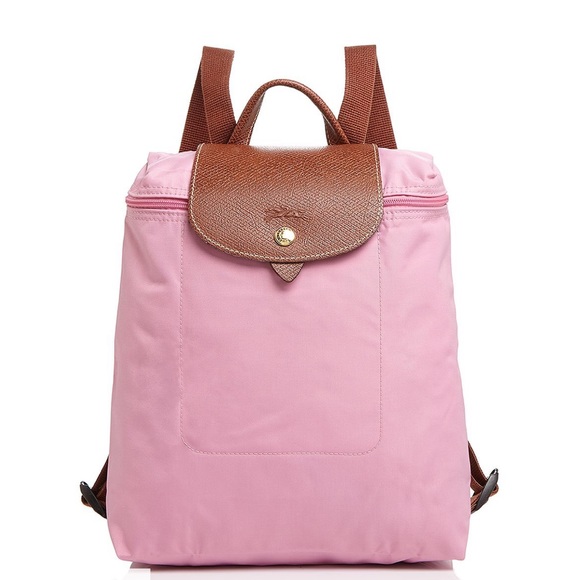 longchamp backpack pink